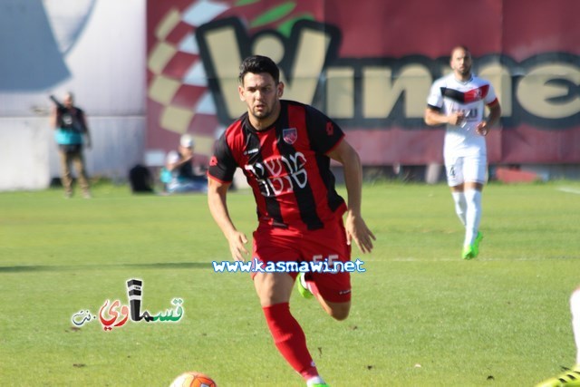 فيديو : الحسم النهائي ينتقل الى ارض الناصرة يوم الثلاثاء بعد التعادل 1-1 واكثر من 4500 مشجع ساند الفريق القسماوي 